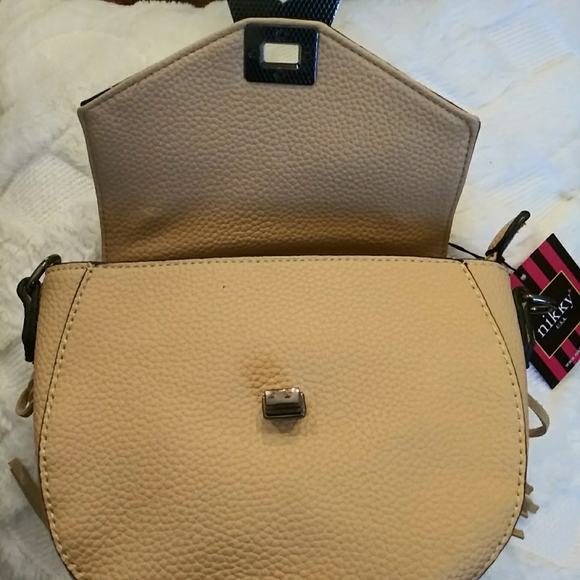 Nikky Beige Handbag - Picture 4 of 10